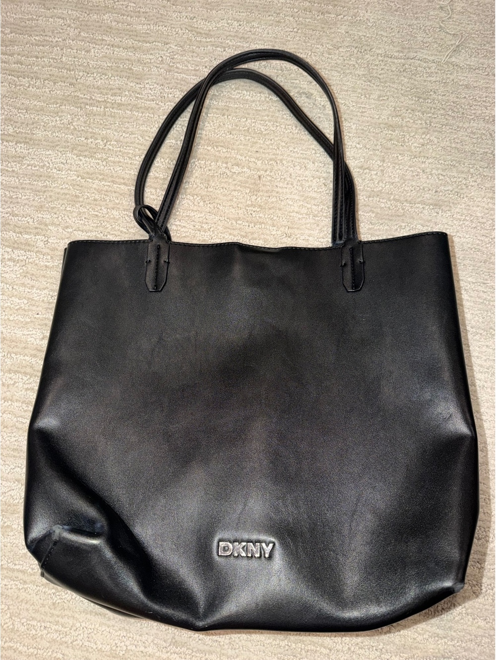 DKNY black tote bag